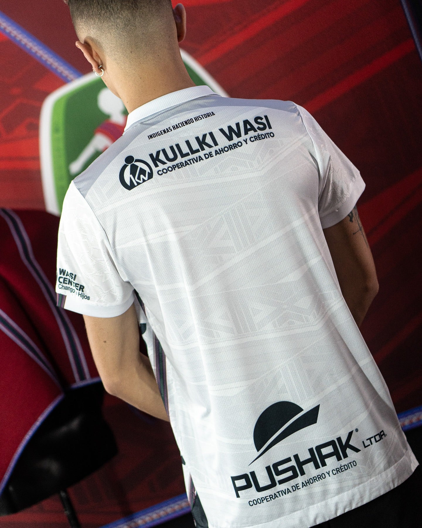Men's - Mushuc Runa - Camiseta Alterna Blanca