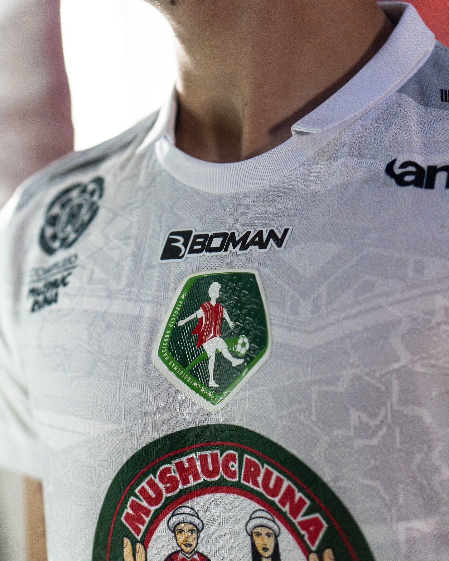 Men's - Mushuc Runa - Camiseta Alterna Blanca