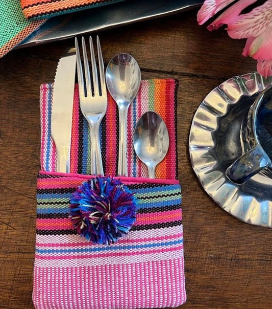Festive Cutlery Holder Set (4)