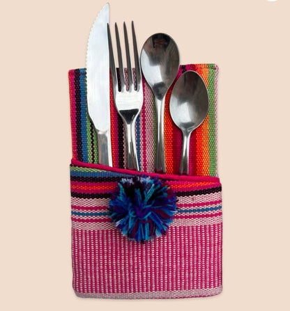 Festive Cutlery Holder Set (4)